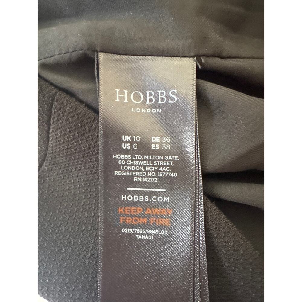HOBBS London Anne Straight Pencil Skirt Black Size 6 Black NWT - Picture 7 of 7